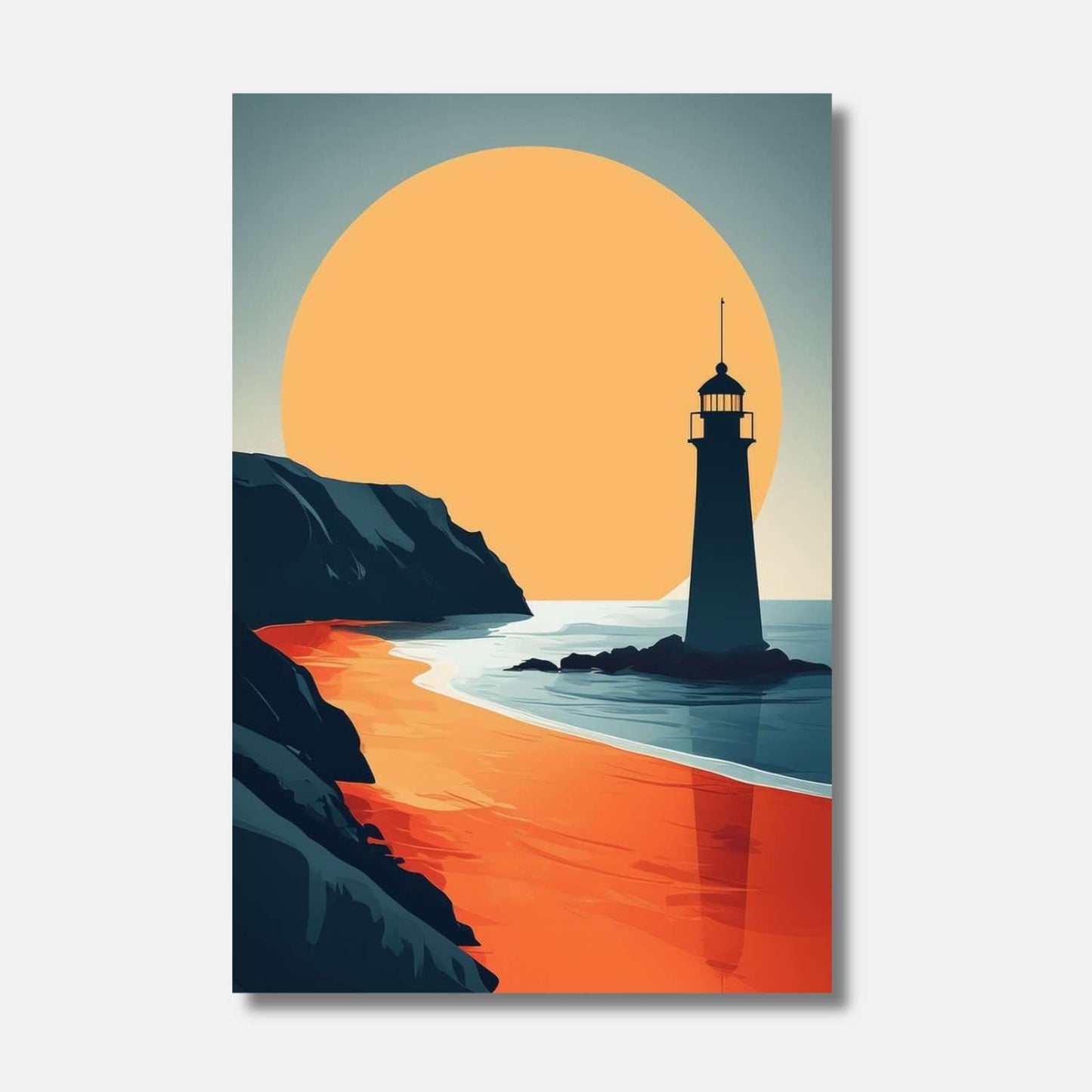 Brittany RIVAGE seaside painting