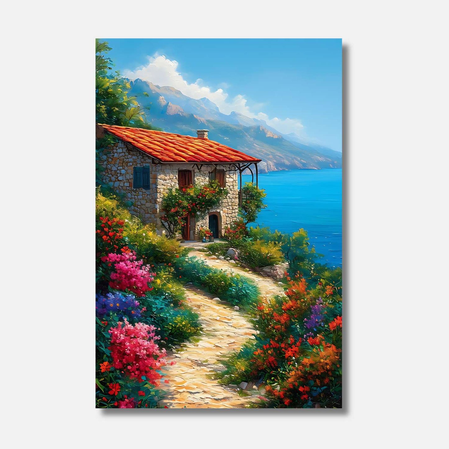 Brittany RIVAGE seaside painting