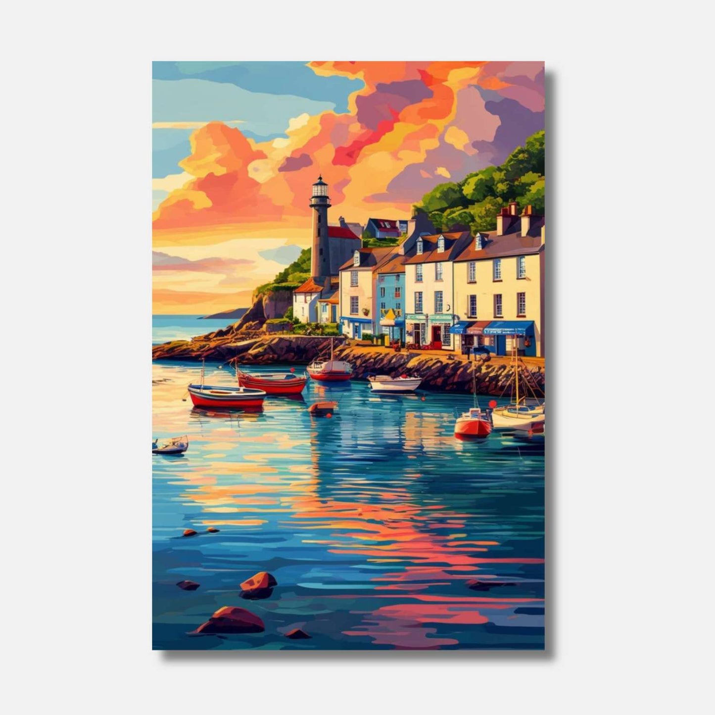Brittany RIVAGE seaside painting