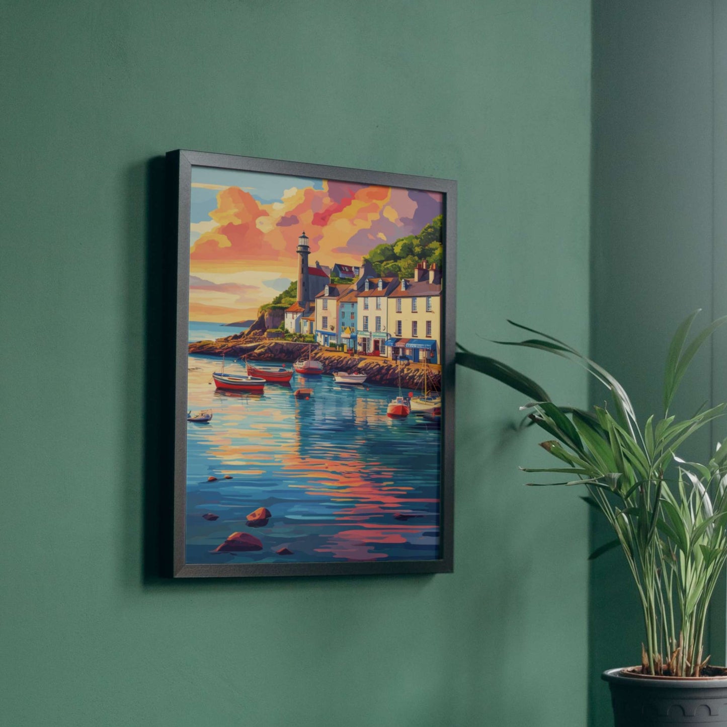 Brittany RIVAGE seaside painting