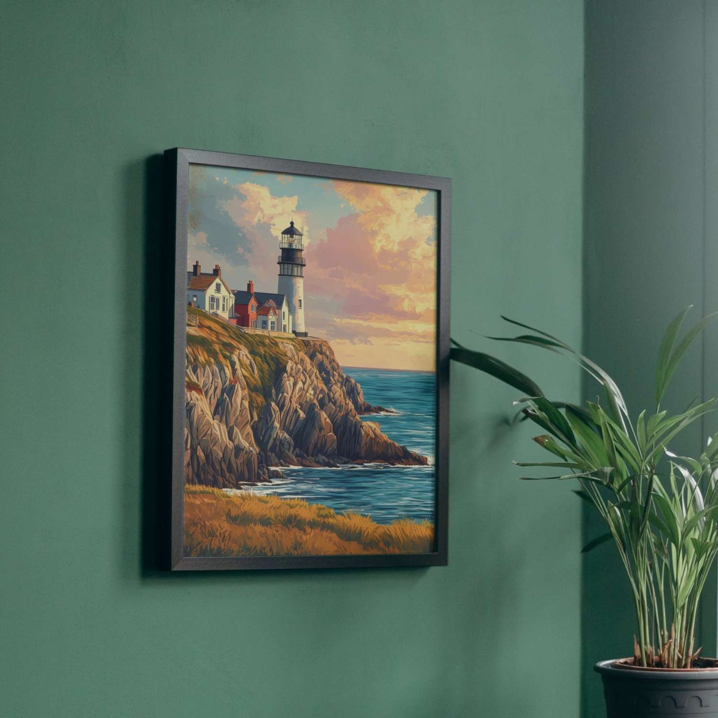 Brittany RIVAGE seaside painting