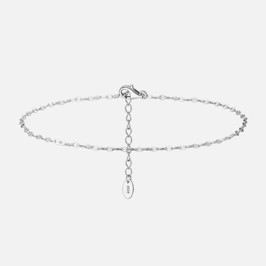 NEUTIKA silver ankle bracelet