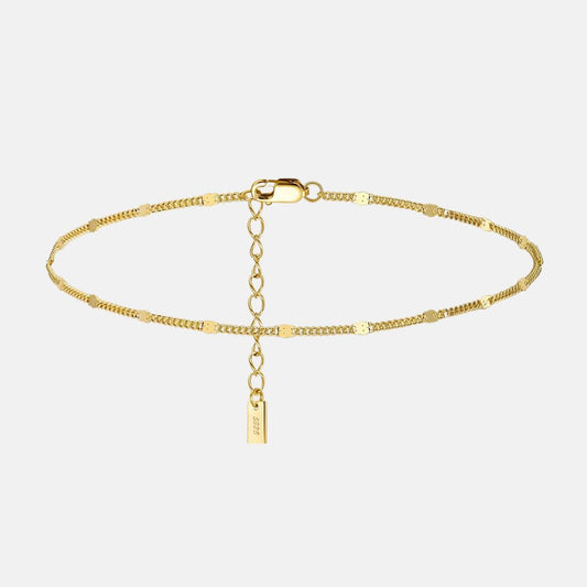 Bracelet cheville femme or LOKELANI