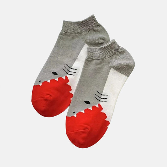 Chaussettes requin blanc