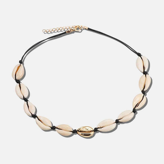 Collier coquillage doré - Mer Aux Trésors