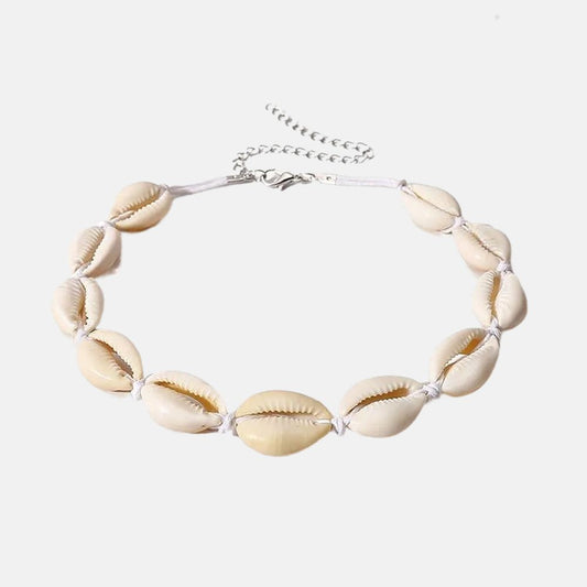 Collier coquillage ras de cou - Mer Aux Trésors