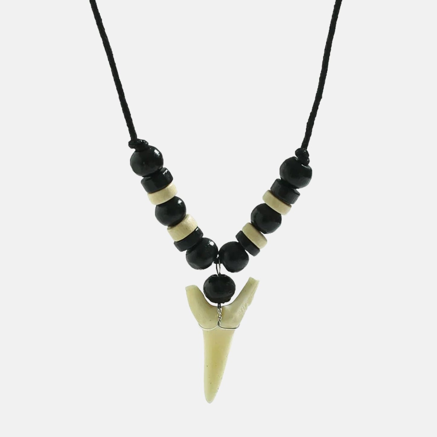 Collier dent de requin homme MORDORÉ