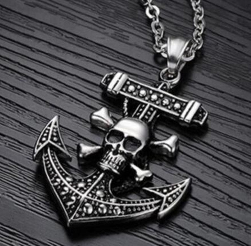 Collier ancre marine - Mer Aux Trésors