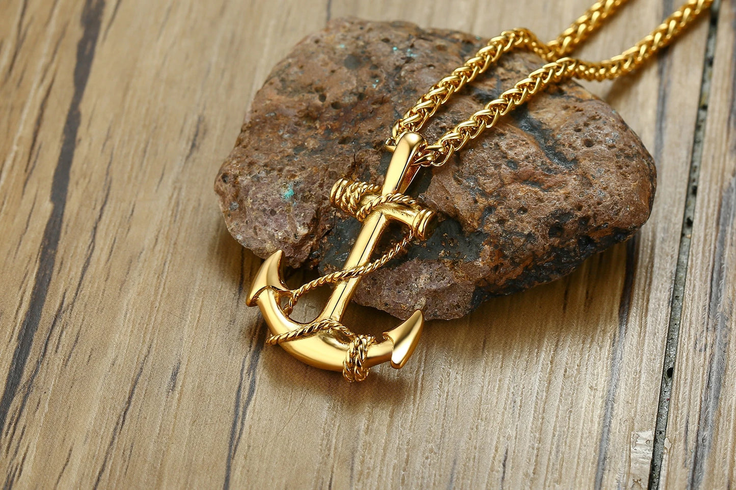 Pendentif ancre NAVIGATOR