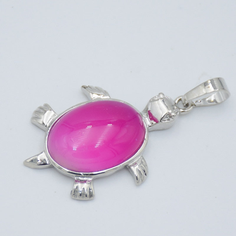 Pendentif tortue pierre - Mer Aux Trésors