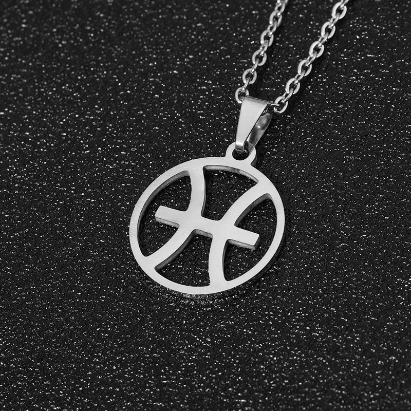 Collier signe astrologique poisson - Mer Aux Trésors