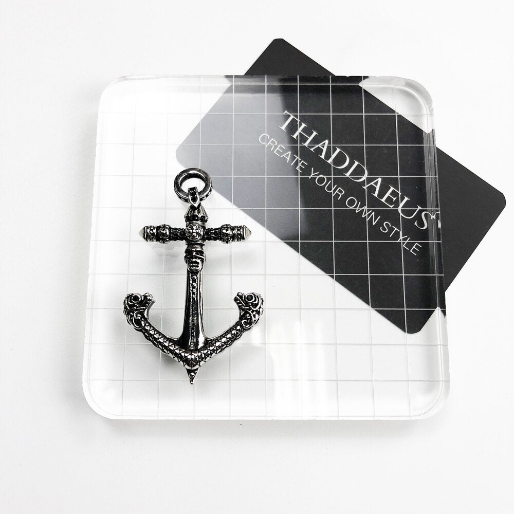 Pendentif ancre marine argent - Mer Aux Trésors