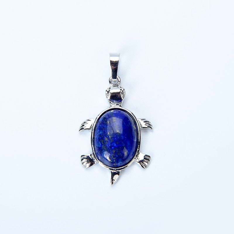 Pendentif tortue pierre - Mer Aux Trésors