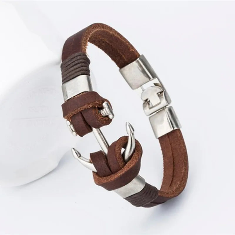 Bracelet homme ancre MARINIER