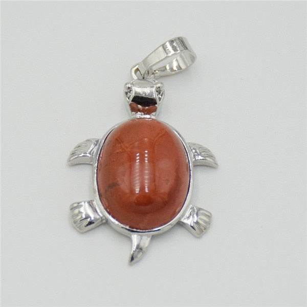 Pendentif tortue pierre - Mer Aux Trésors