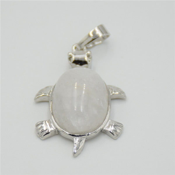 Pendentif tortue pierre - Mer Aux Trésors
