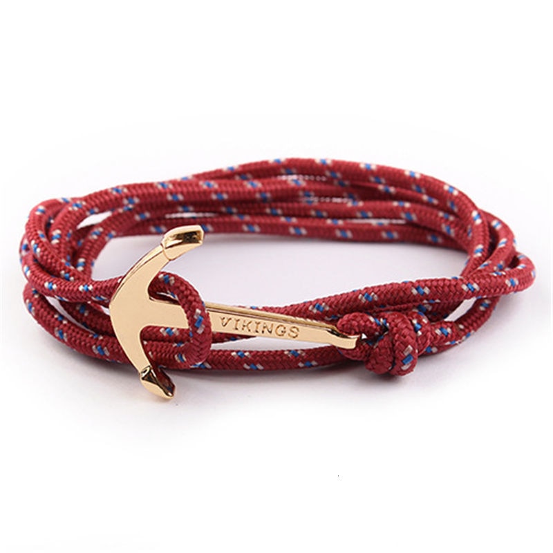 Bracelet homme ancre marin - Mer Aux Trésors
