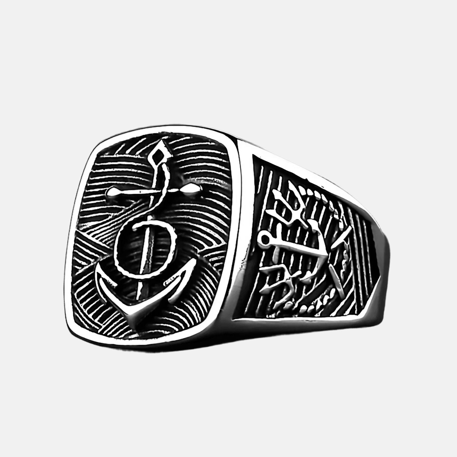 Bague chaîne d'ancre – Mer Aux Trésors - Main Image