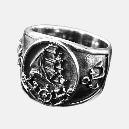 Bague ancre marine ECLIPZEN