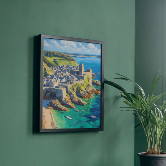 Brittany RIVAGE seaside painting