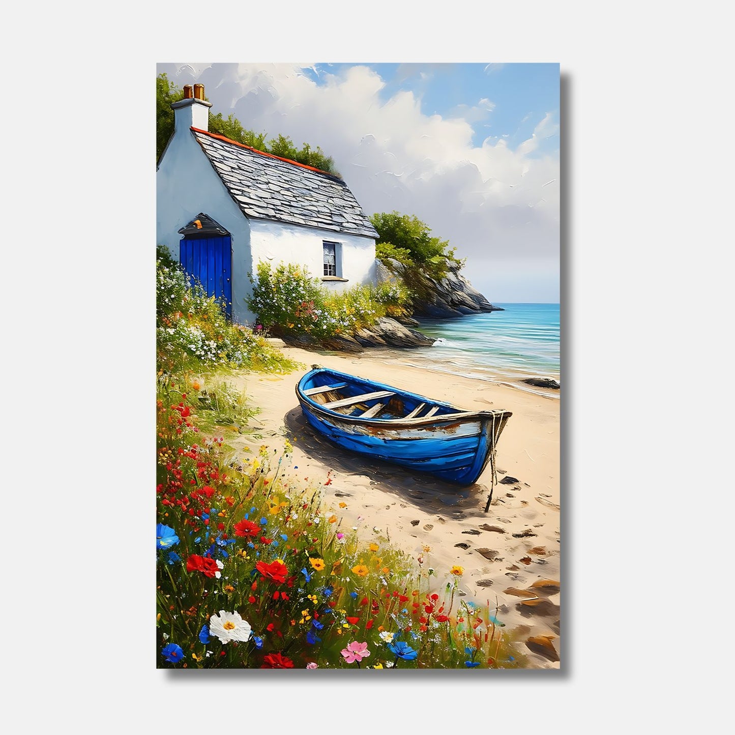 Brittany RIVAGE seaside painting