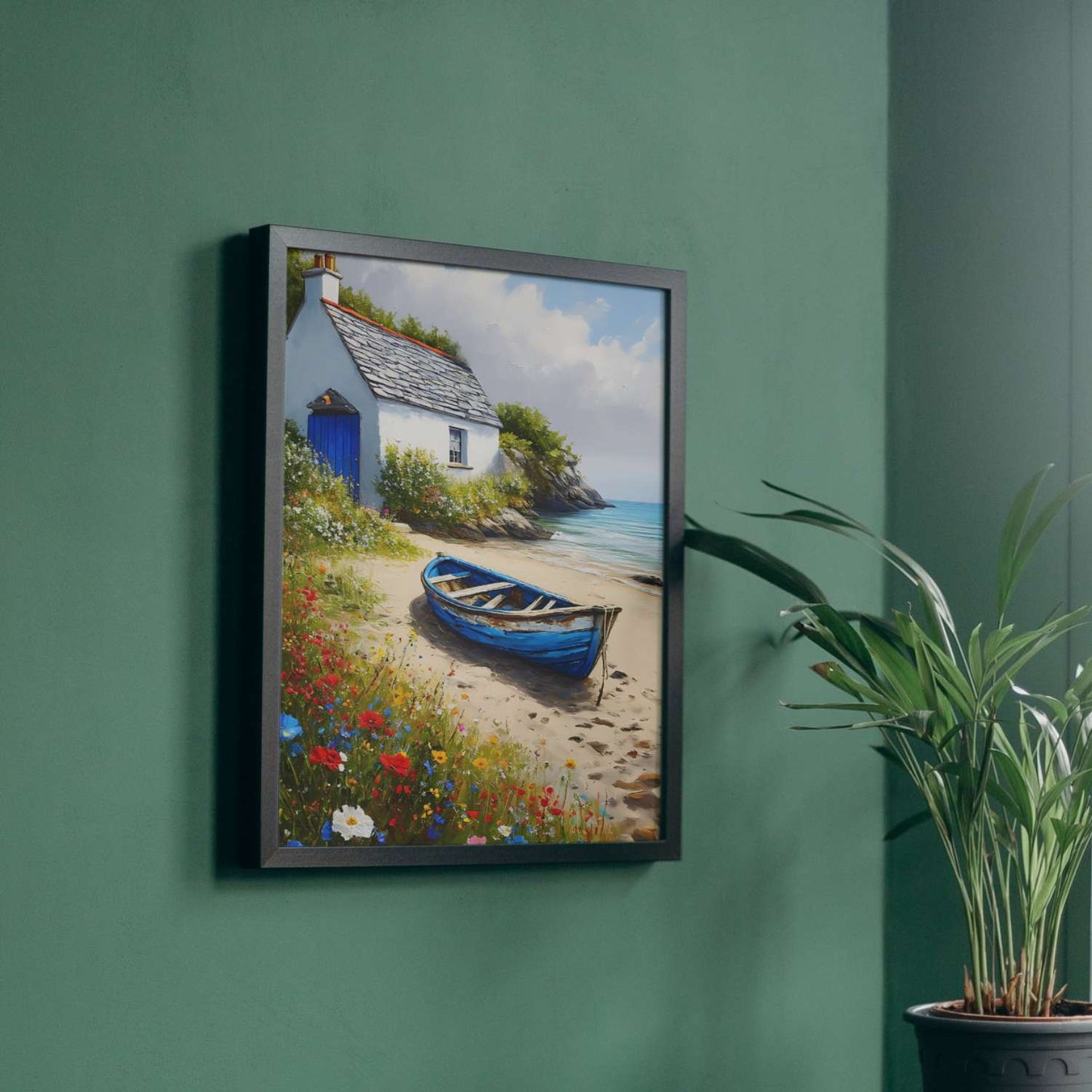 Brittany RIVAGE seaside painting