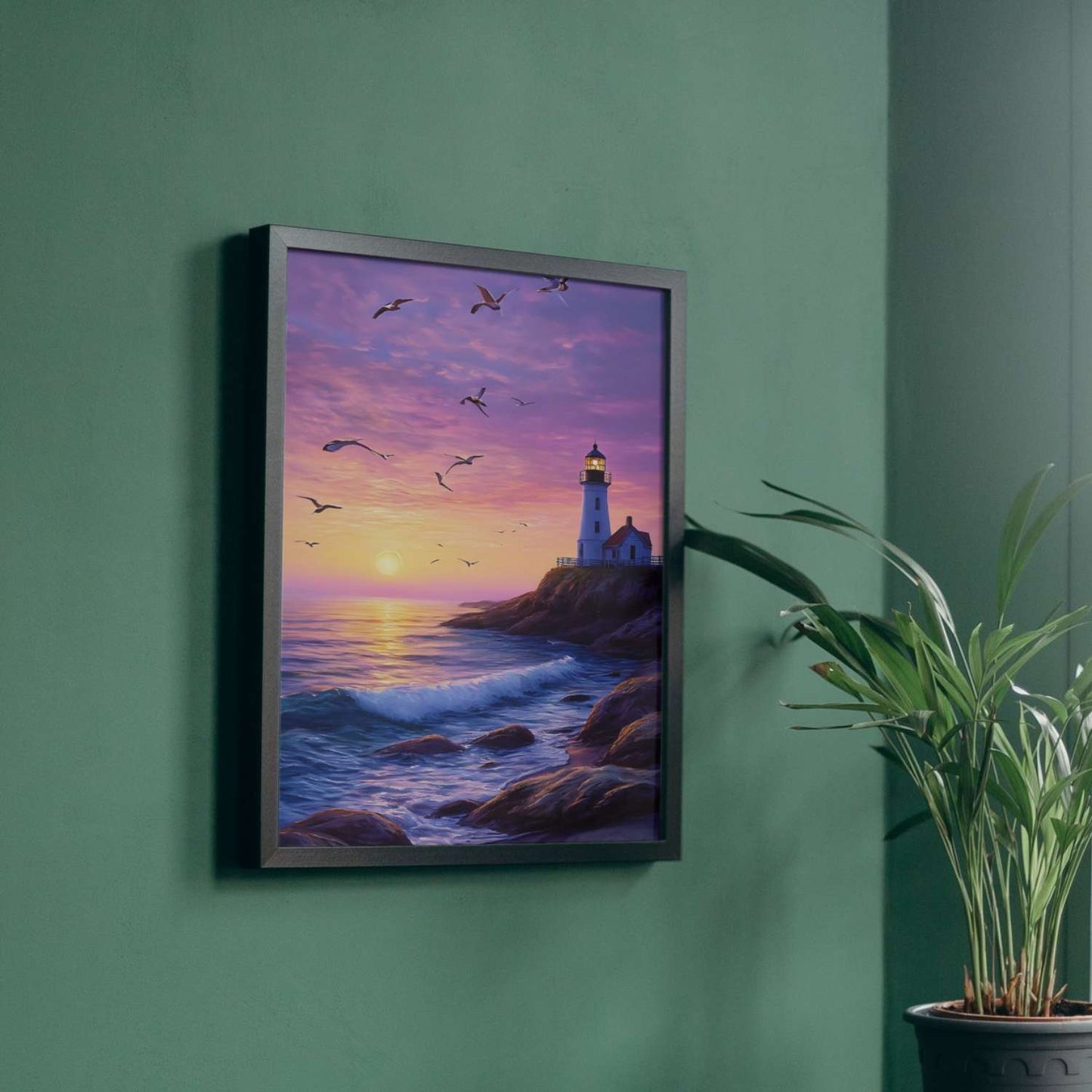Brittany RIVAGE seaside painting