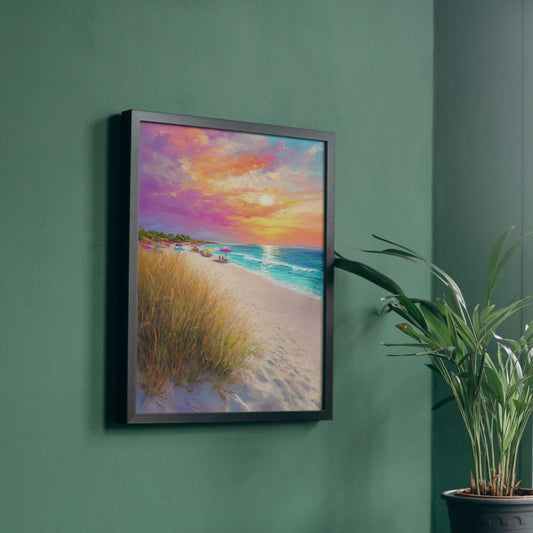 Brittany RIVAGE seaside painting