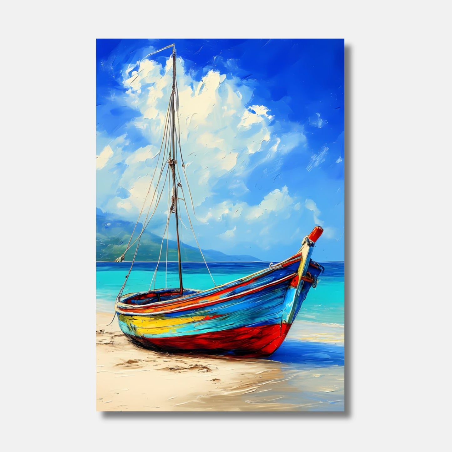 Brittany RIVAGE seaside painting