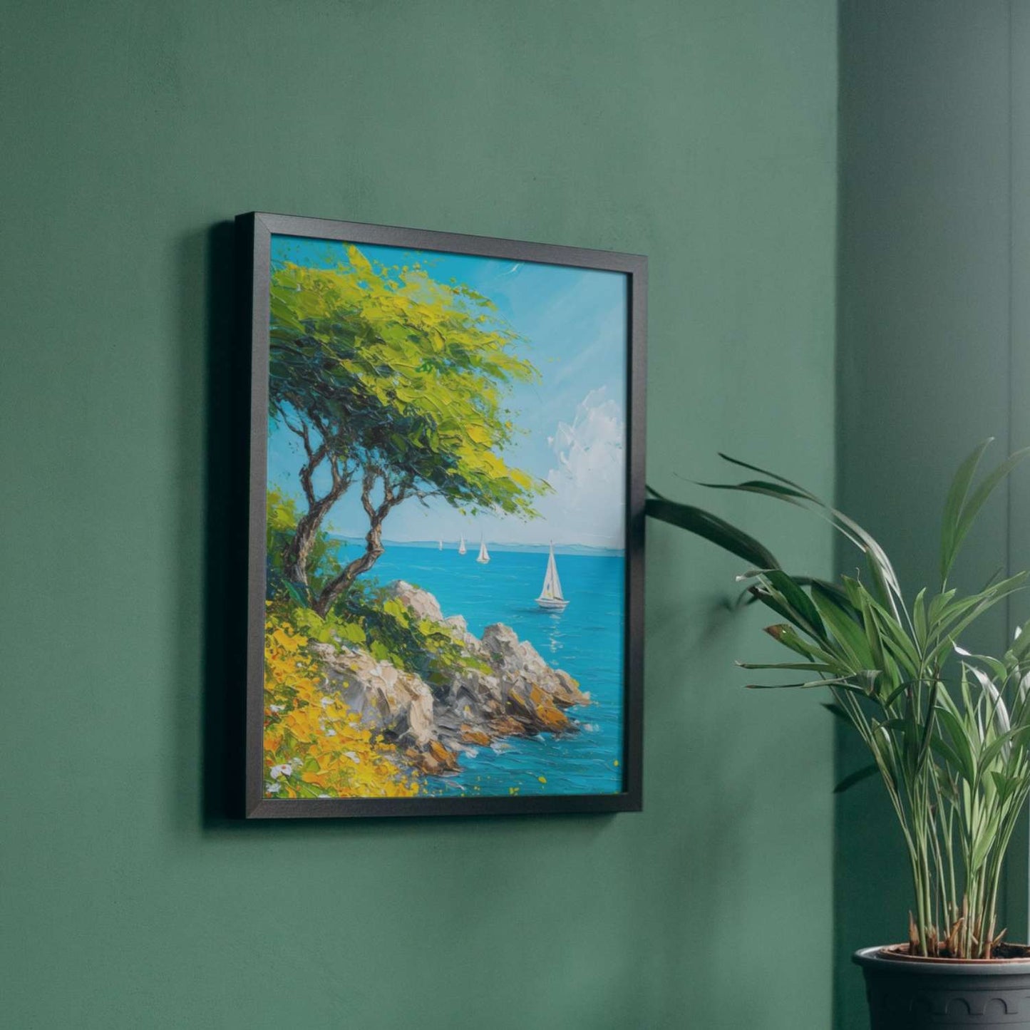 Peinture mer ÉCLOSION