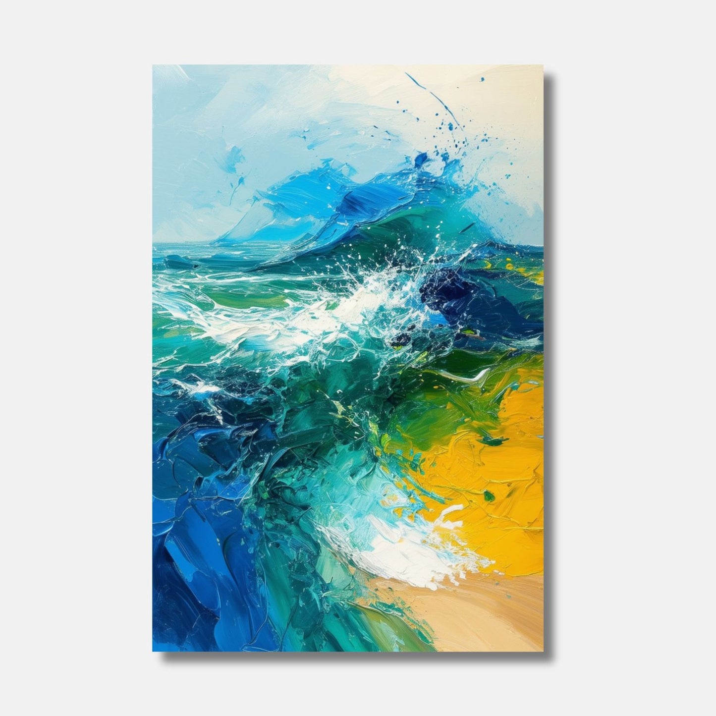 Brittany RIVAGE seaside painting
