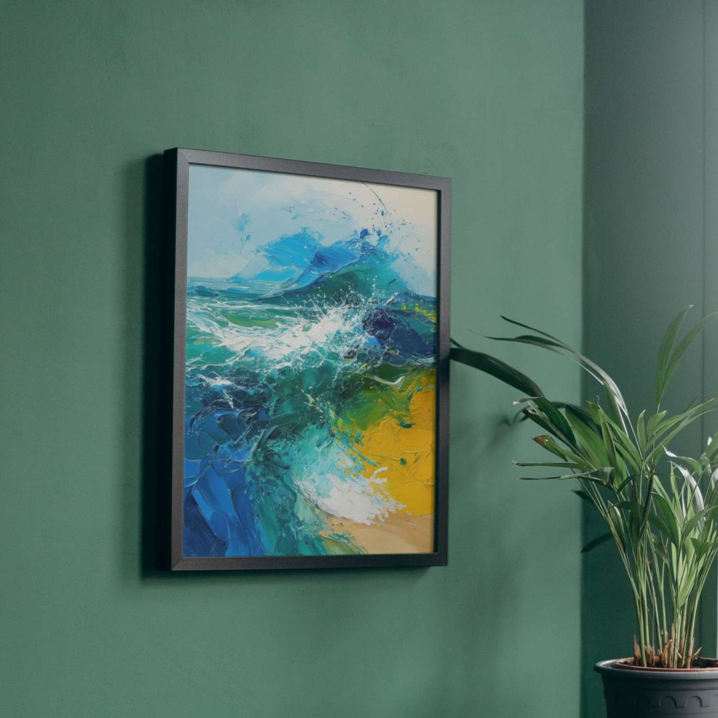 Brittany RIVAGE seaside painting