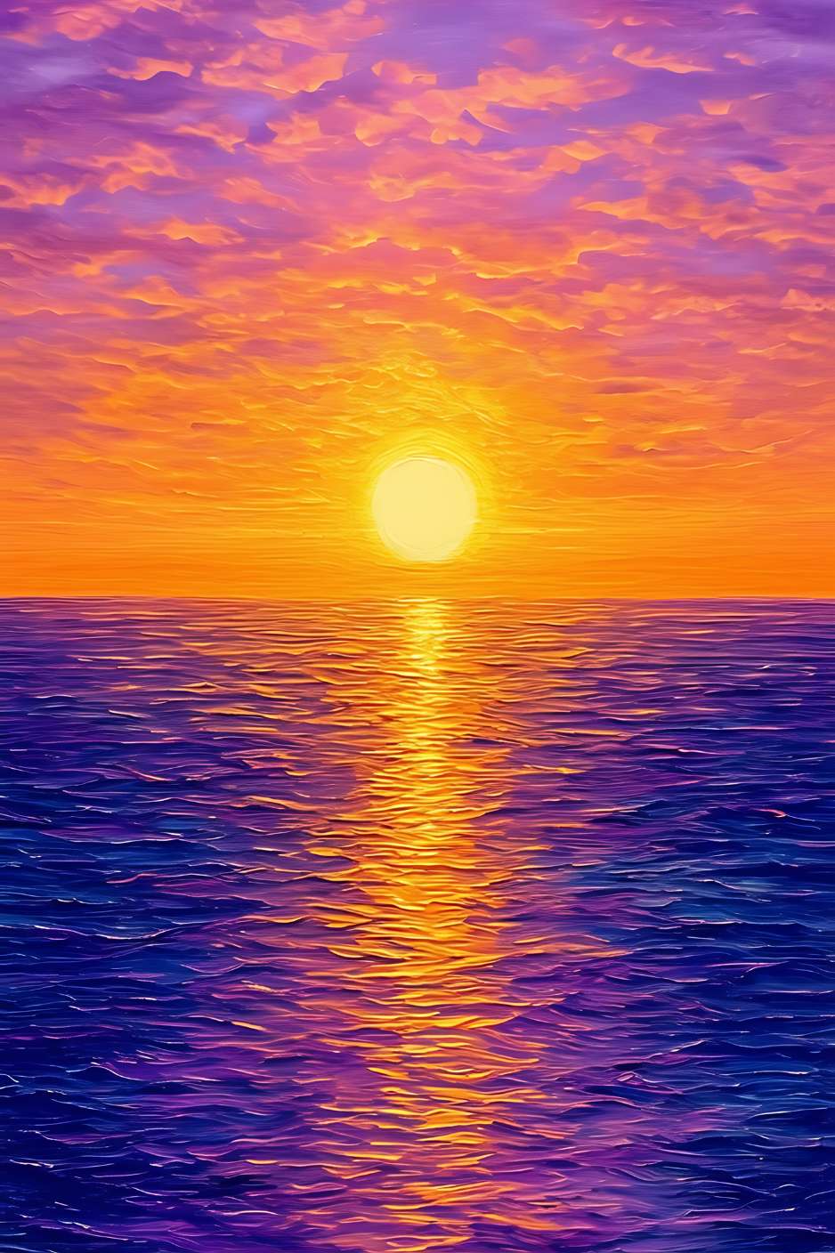 Brittany RIVAGE seaside painting
