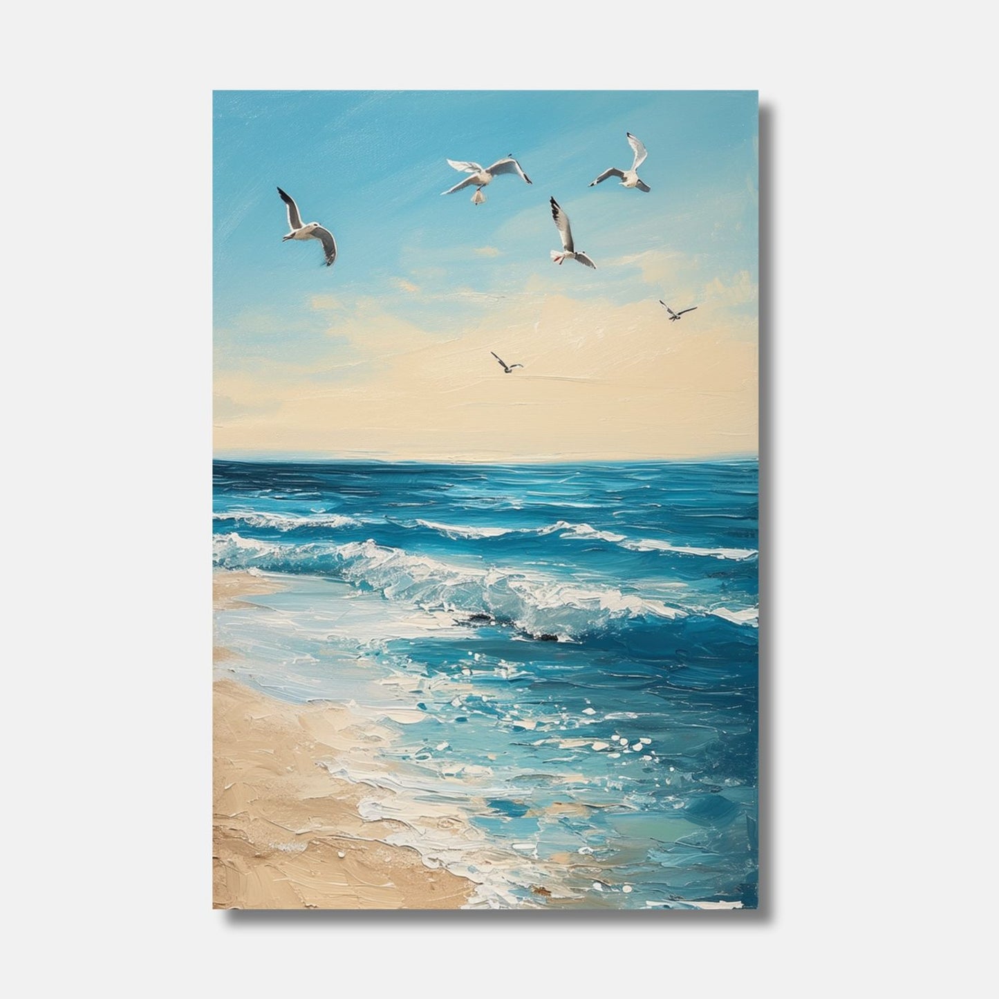 Brittany RIVAGE seaside painting