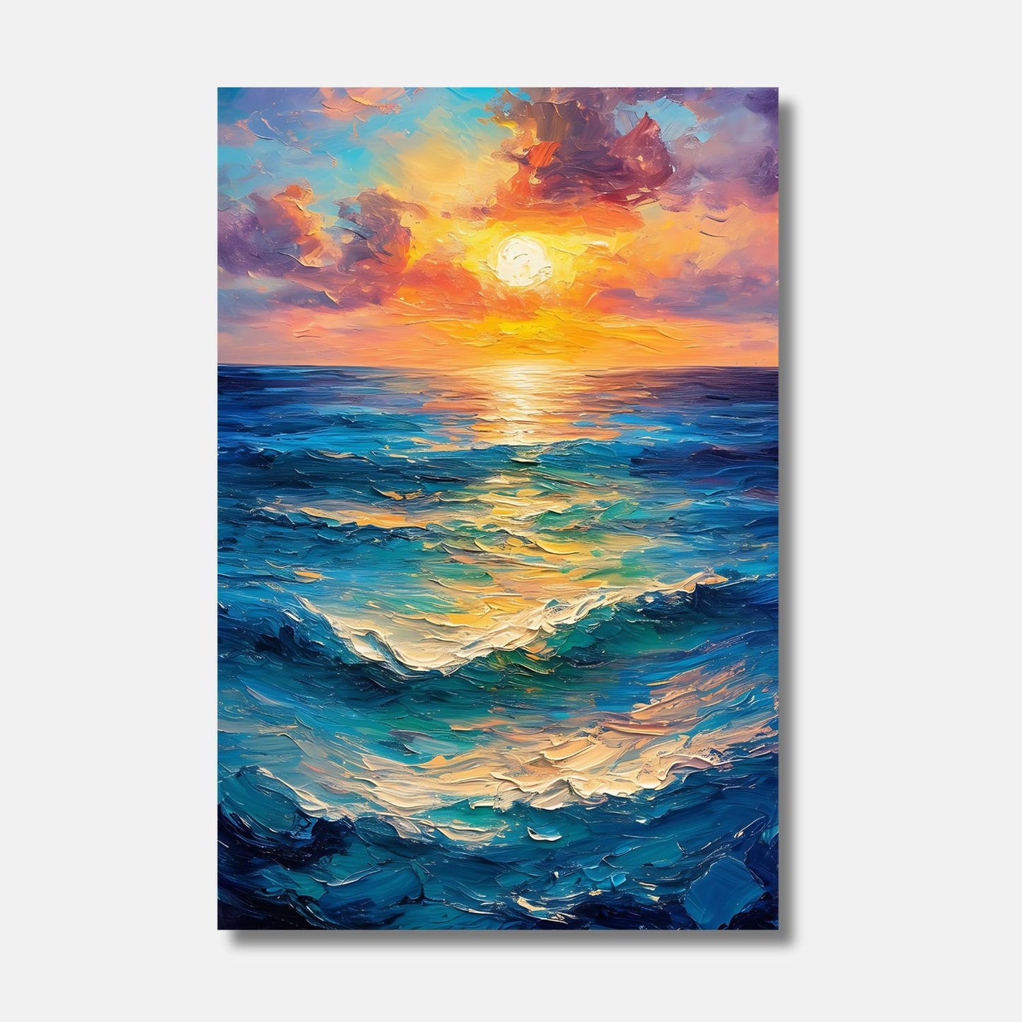 Brittany RIVAGE seaside painting