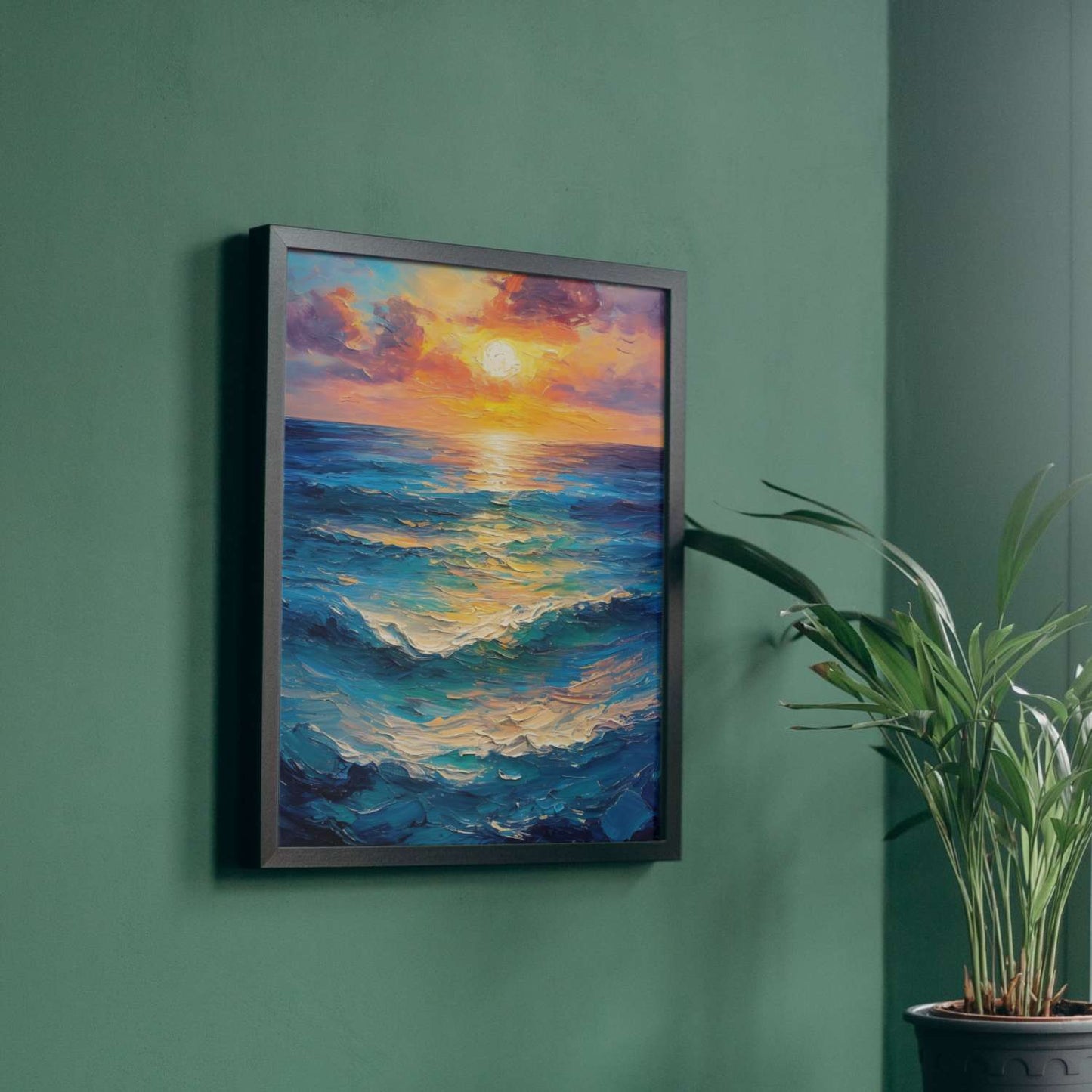 Brittany RIVAGE seaside painting