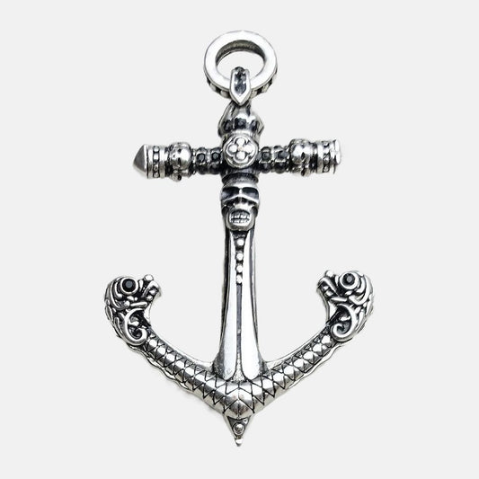 Pendentif ancre marine argent - Mer Aux Trésors