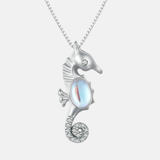 Pendentif hippocampe argent - Mer Aux Trésors