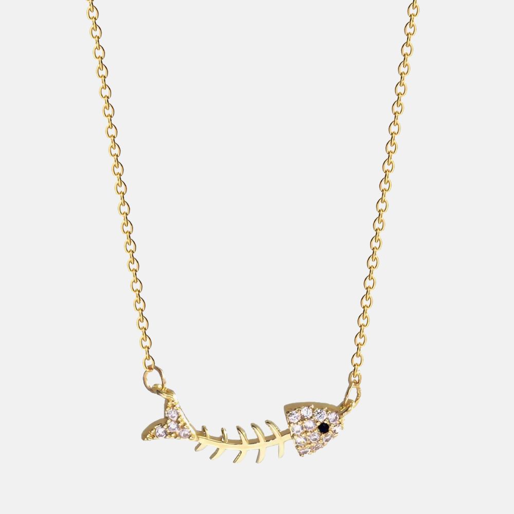 Pendentif poisson or - Mer Aux Trésors
