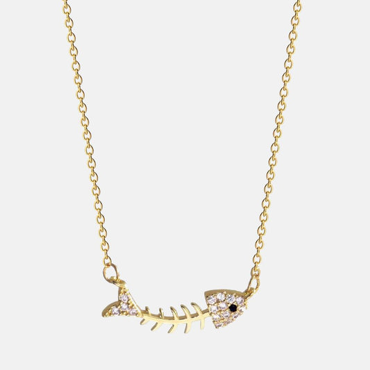 Pendentif poisson or - Mer Aux Trésors