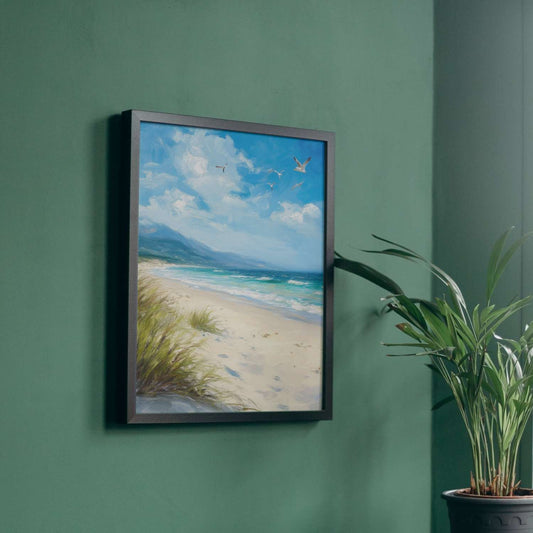 Brittany RIVAGE seaside painting