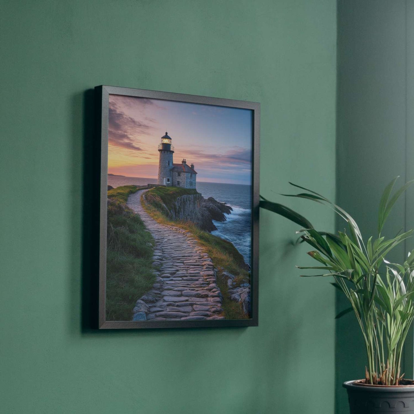 Poster Bretagne LUMIÈRES DU SOIR