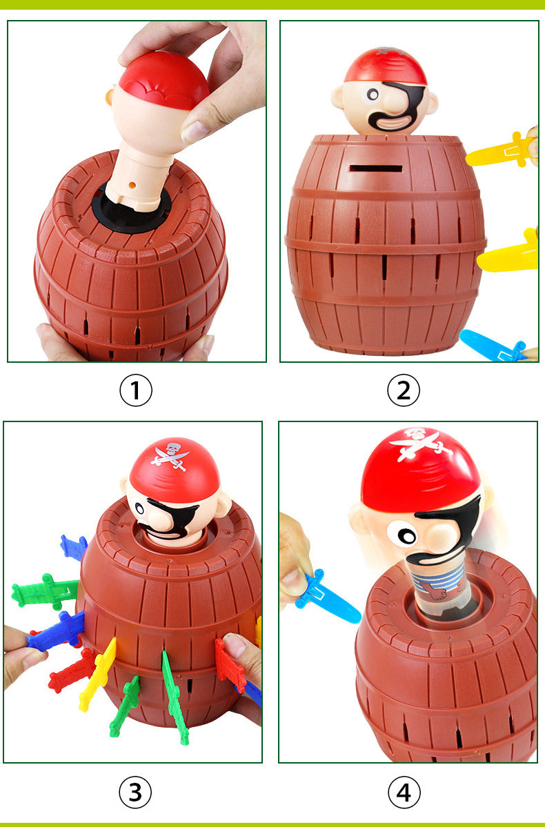 Jeu le baril du pirate PIRAT'ENVOL
