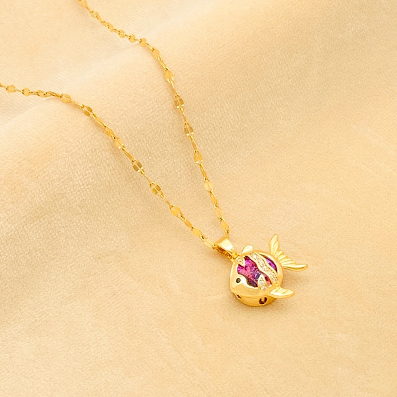 Pendentif poisson - Mer Aux Trésors