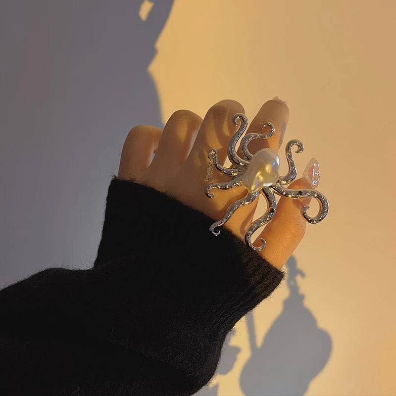 Bague octopus - Mer Aux Trésors