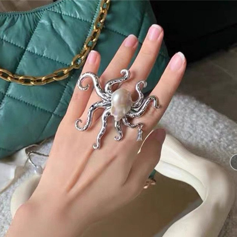 Bague octopus - Mer Aux Trésors