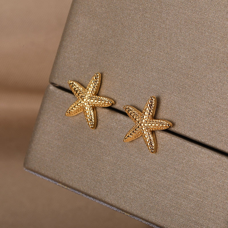STELLARIA starfish earrings