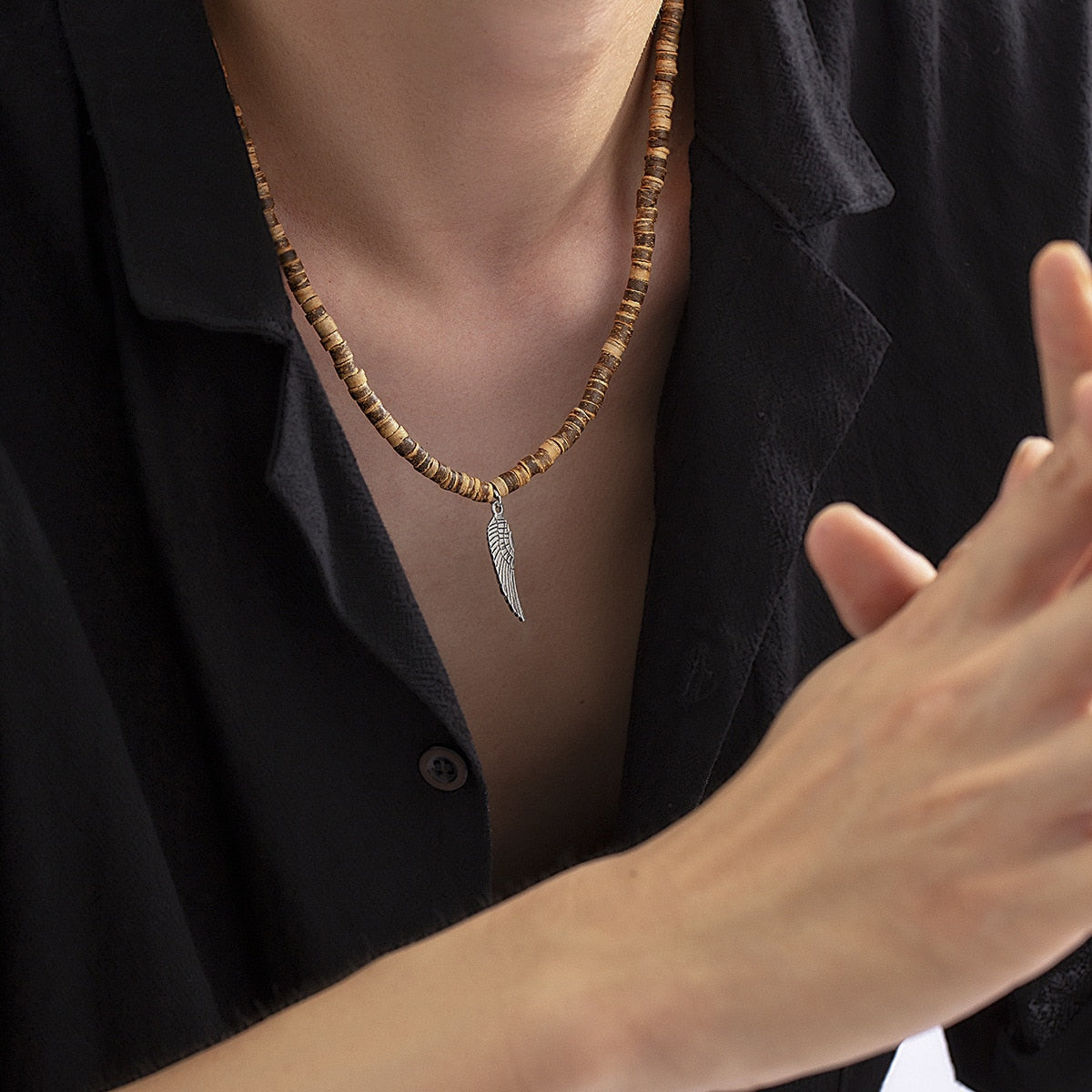 Collier heishi homme - Mer Aux Trésors
