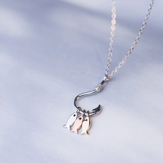 Pendentif poisson argent - Mer Aux Trésors