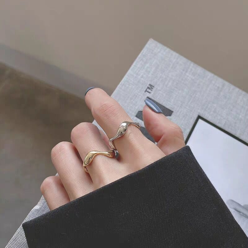 Bague la vague de l'océan KAIKA